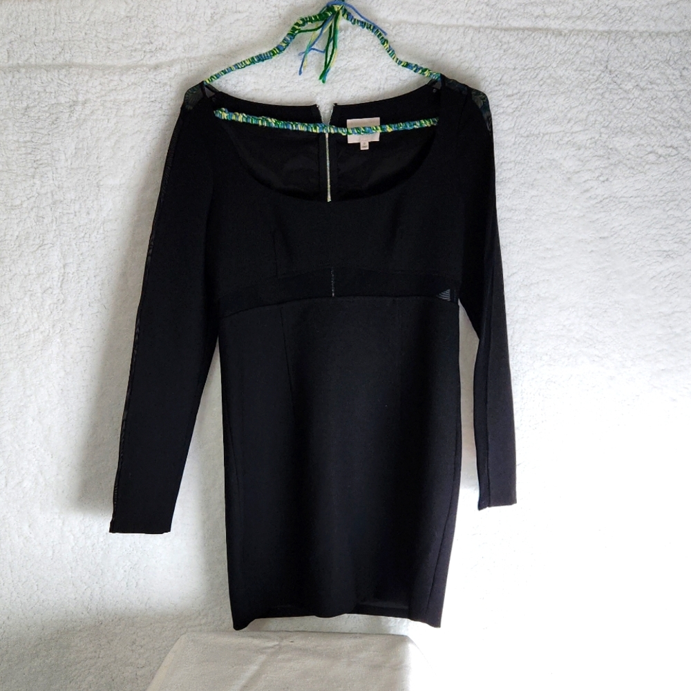CINQ A SEPT Celia Little Black Dress Size 12